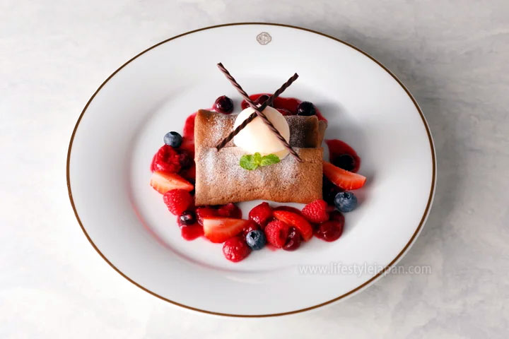 Desserts at Shiseido Parlour Restaurants