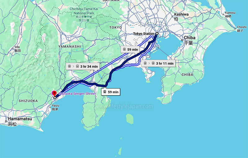 Shizuoka Map