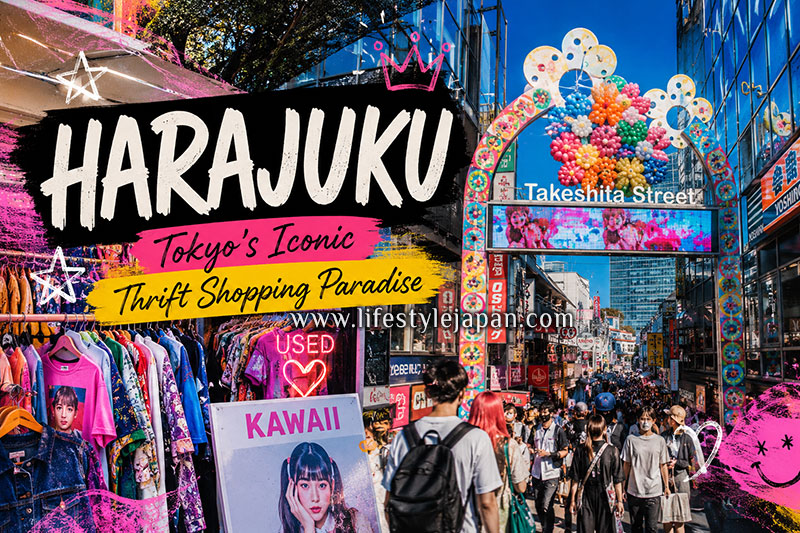 Thrifting in Harajuku